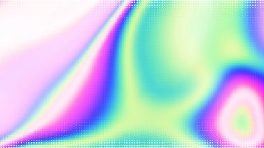 Soyut yanardöner holografik arkaplan, vektör ağ gradyanı