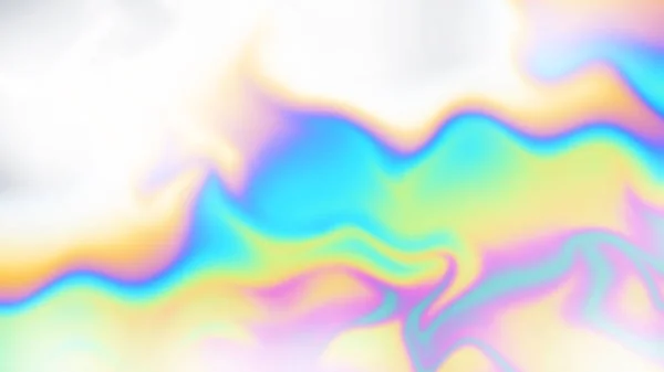 Fondo holográfico iridiscente abstracto, gradiente de malla vectorial — Archivo Imágenes Vectoriales