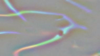 Gökkuşağı yanardöner soyut holografik canlı duvar kağıdı