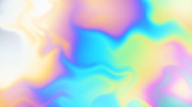 Soyut yanardöner holografik arkaplan, vektör ağ gradyanı