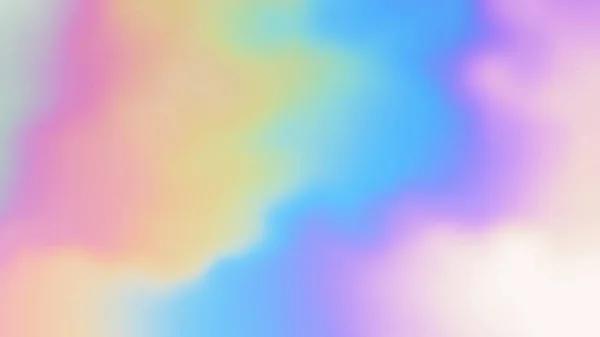 Fond holographique irisé abstrait, gradient de maille vectorielle Illustration De Stock
