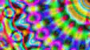 Geometrik süs, canlı duvar kağıdı, kaleydoskopik film