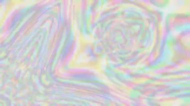 Geometrik süsleme, canlı duvar kağıdı, sürekli değişen yanardöner çizgiler, hızlı film kirişler.