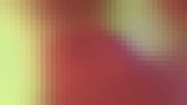 Kolorowe mozaiki tło, streszczenie stylizowane zmienia kolory płytek. Szybka zmiana błysków — Wideo stockowe