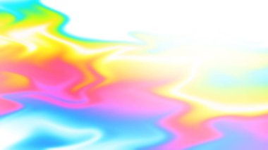 Soyut yanardöner holografik arkaplan, vektör ağ gradyanı