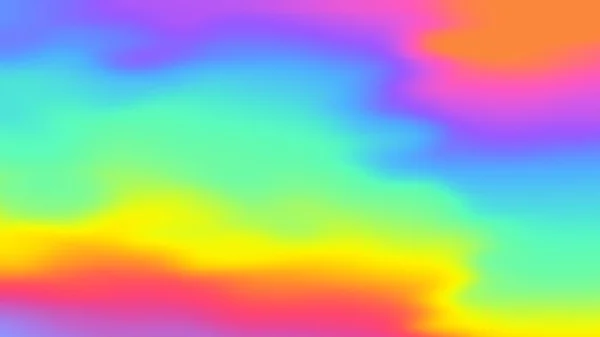 Latar belakang holografik iridesan abstrak, gradien mesh vektor - Stok Vektor