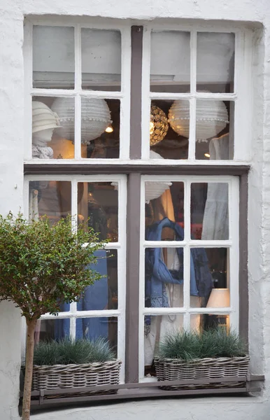 Old Windows Small Shop Bruges Belgium — Stock Photo, Image