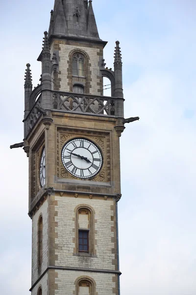 Torre Relógio Gent Bélgica — Fotografia de Stock