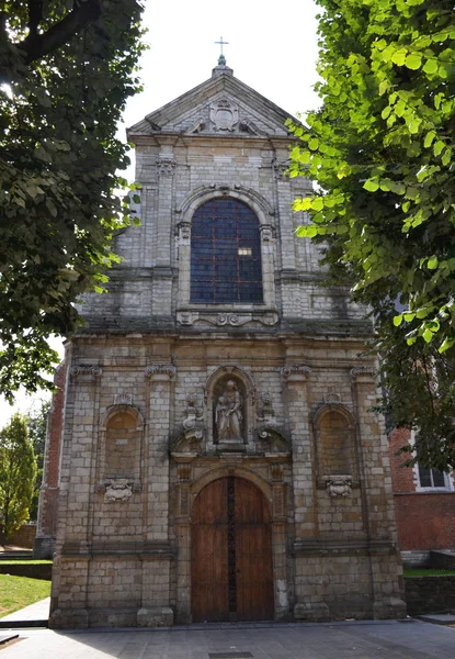 Kerk Van Mary Magdalene Chapelle Madeleine Brussel België — Stockfoto