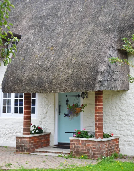 大不列颠农村地区的古英语房屋 — 图库照片
