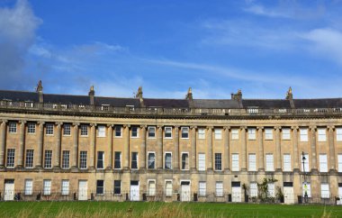 Royal Crescent in Bath, Somerset, İngiltere