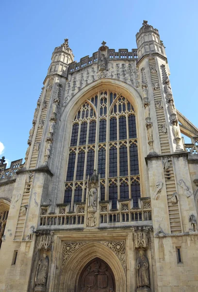 Bath Abbey Bath Somerset Verenigd Koninkrijk — Stockfoto