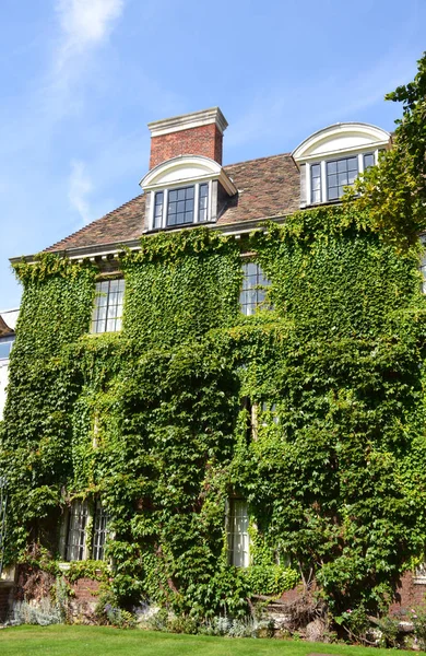 Casa Tradicional Inglesa Cambridge Reino Unido — Foto de Stock