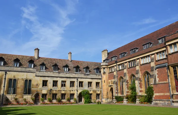 Edifici Del Pembroke College Cambridge Gran Bretagna — Foto Stock