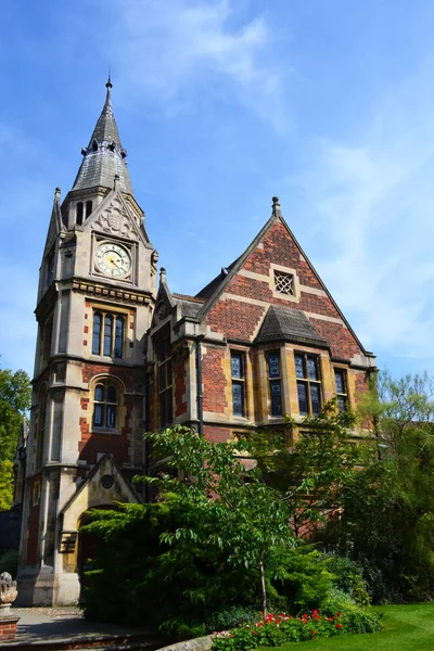 Edifici Del Pembroke College Cambridge Gran Bretagna — Foto Stock