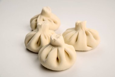 Gürcü köfte khinkali et, dondurulmuş ürün ile