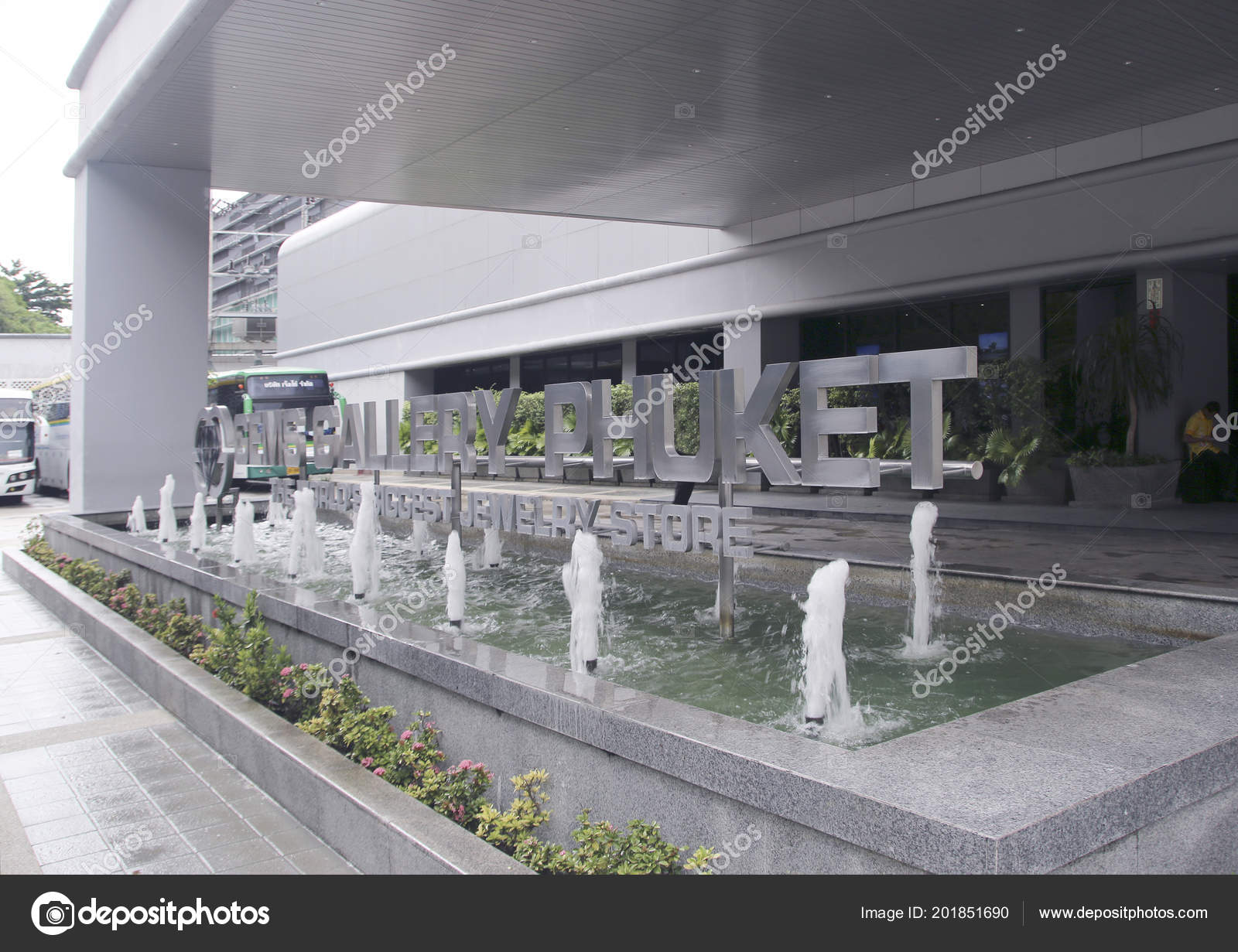 Phuket Thailand June 2018 Main Entrance Gems Gallery Phuket Island