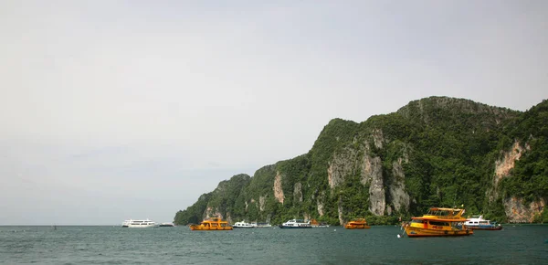 Tonsai Bay Koh Phi Phi Island Και Θάλασσα Ανταμάν Ταϊλάνδη — Φωτογραφία Αρχείου