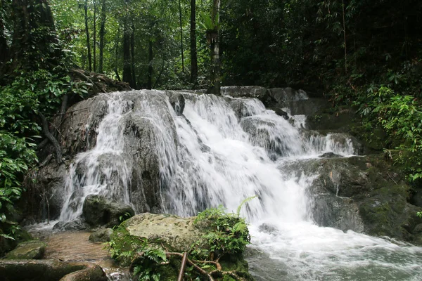 Wasserfall Nang Manora Forest Park Provinz Phang Nga Thailand — Stockfoto
