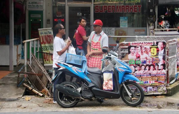 Phuket Patong Tailandia Octubre 2019 Escena Callejera Típica Patong Tailandia — Foto de Stock