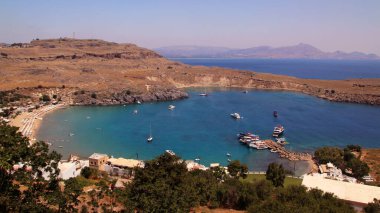 Lindos, Saint Paul Körfezi, Yunanistan