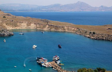 Lindos, Saint Paul Körfezi, Yunanistan