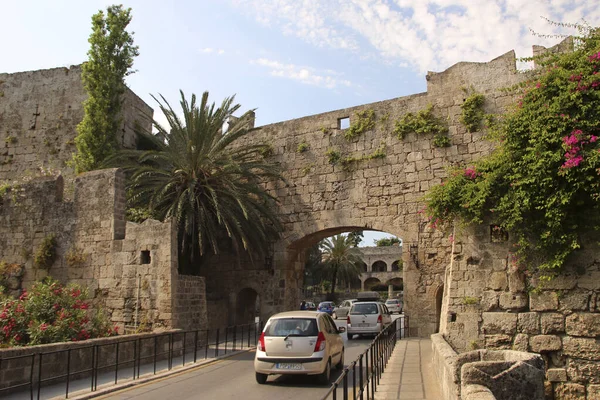 Freedom Gate Auch Bekannt Als Eleftherias Gate Die Altstadt Von — Stockfoto