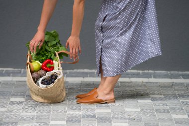 Kopya alanı olan sıfır atık alışverişi kavramı