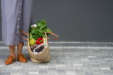 Kopya alanı olan sıfır atık alışverişi kavramı