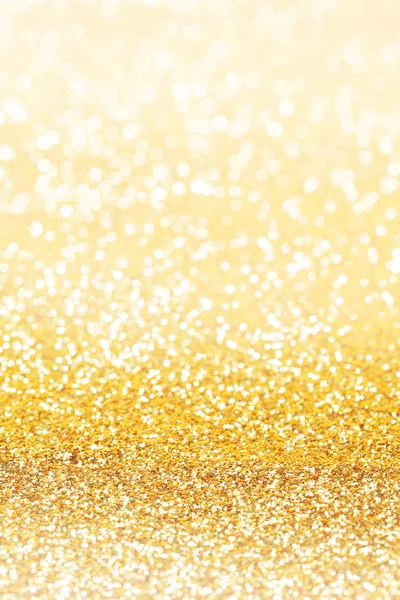 Abstrakt Lysande Glimmar Guld Holiday Bokeh Bakgrund — Stockfoto