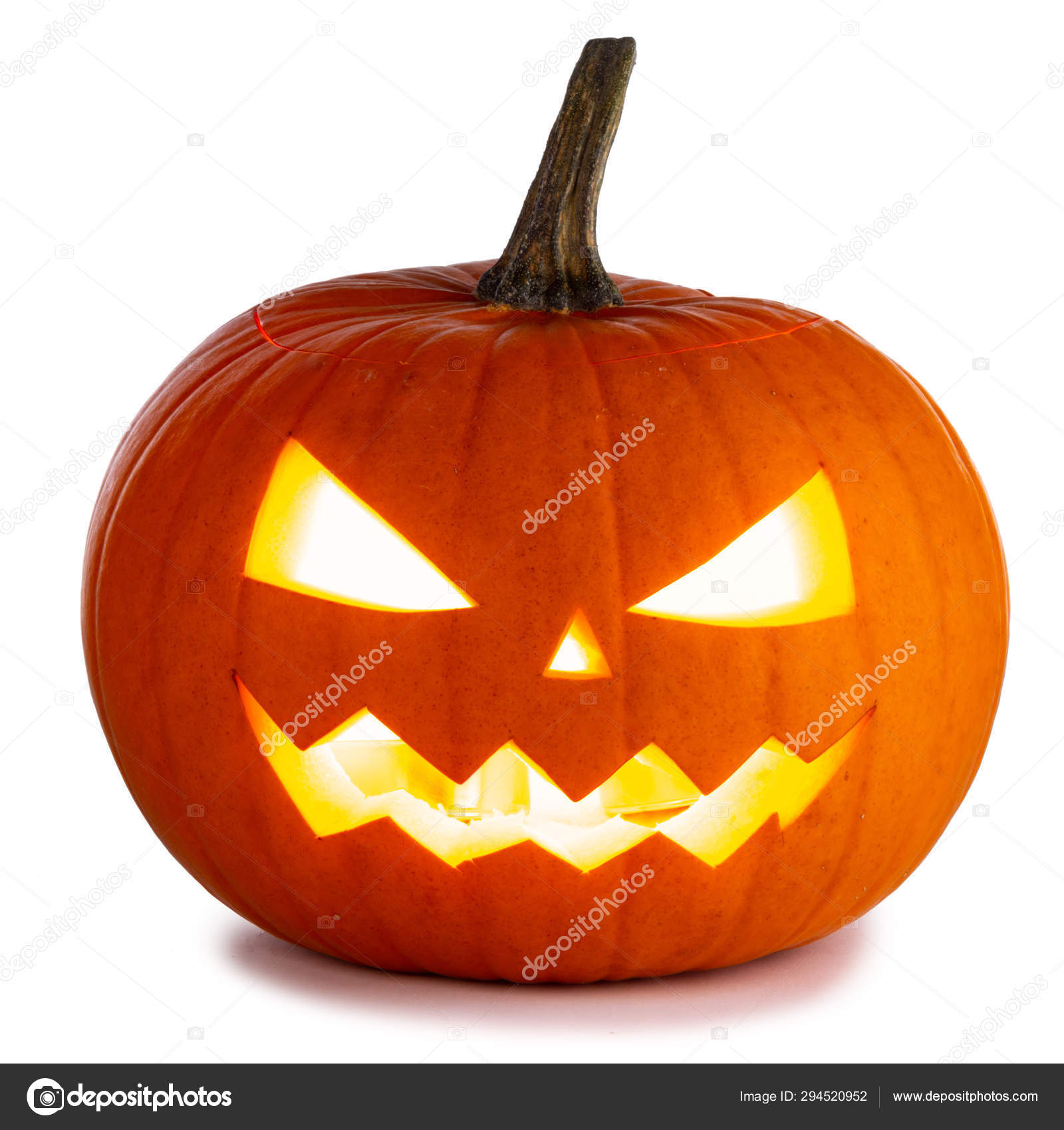 https depositphotos com 294520952 stock photo halloween pumpkin on white html