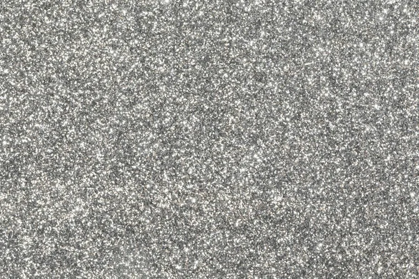 Silver glitter texture — Stock Photo, Image