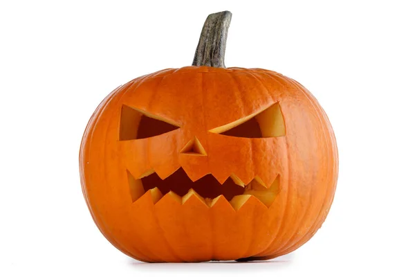 Halloween Pumpkin on white Stock Image