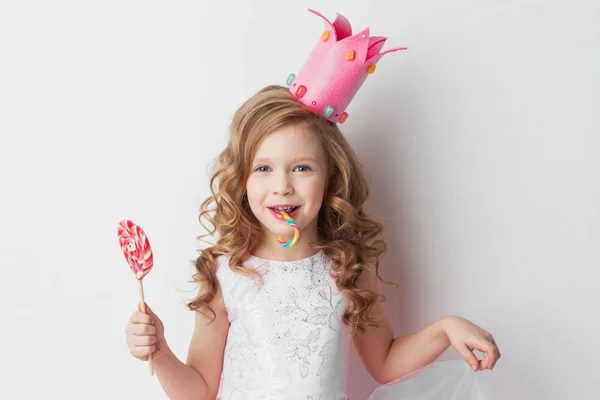 Piccola principessa di caramelle — Foto Stock