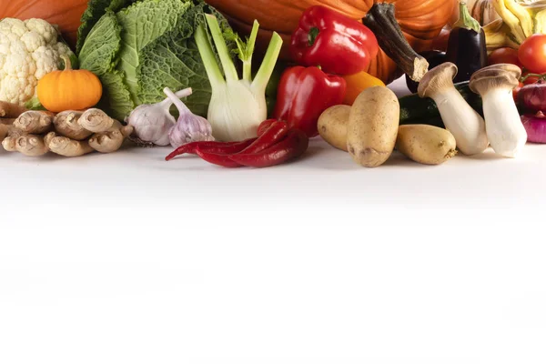 Harvest on white background — Stock Photo, Image