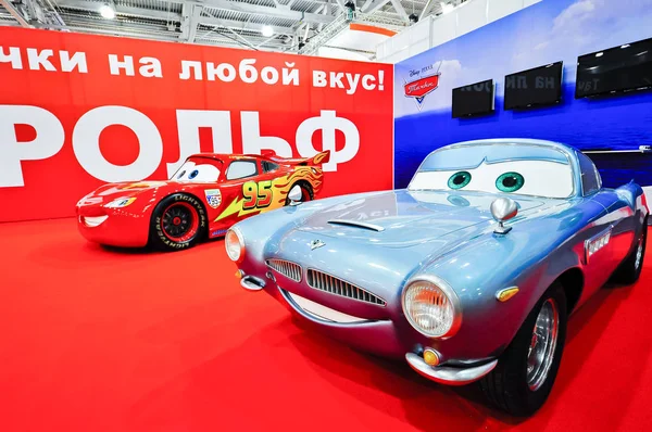 Russia Moscow Expocentre August September 2012 Cars Animated Movie Cartoon — Stock Photo, Image