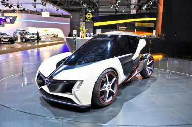 Rusya, Moskova, Merkezi'ne, 29 Ağustos - 9 Eylül 2012: 4 Moskova Uluslararası Otomobil salonu (Mias 2012 Opel Rak e kavramı)