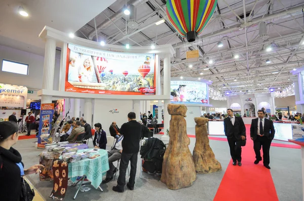 Turkey Booth 24Th Moscow International Travel Tourism Exhibition Mitt 2012 — Stock Photo, Image