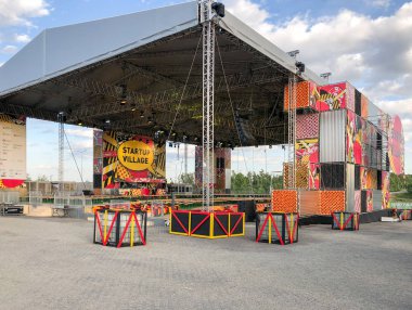 Başlangıç köyü 2018 - en büyük ölçekli başlangıç konferans Rusya ve BDT ülkeleri için teknoloji girişimciler, Rusya, Moscow Region, Skolkovo, 31 - Mayıs 1 Haziran 2018