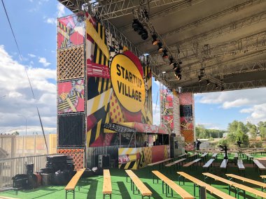 Başlangıç köyü 2018 - en büyük ölçekli başlangıç konferans Rusya ve BDT ülkeleri için teknoloji girişimciler, Rusya, Moscow Region, Skolkovo, 31 - Mayıs 1 Haziran 2018