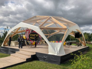 Başlangıç köyü 2018 - en büyük ölçekli başlangıç konferans Rusya ve BDT ülkeleri için teknoloji girişimciler, Rusya, Moscow Region, Skolkovo, 31 - Mayıs 1 Haziran 2018