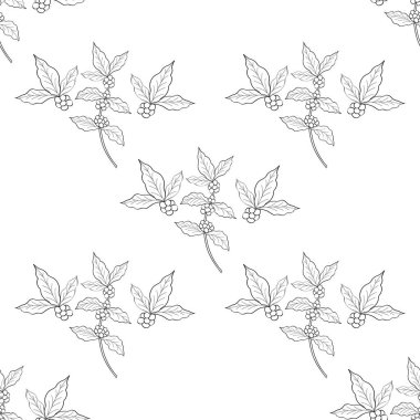 Kahve dalı dikişsiz 2