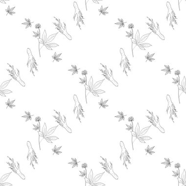 ginseng dikişsiz 1 çizimi