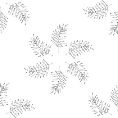 Kusursuz palmiye dalı deseni 3