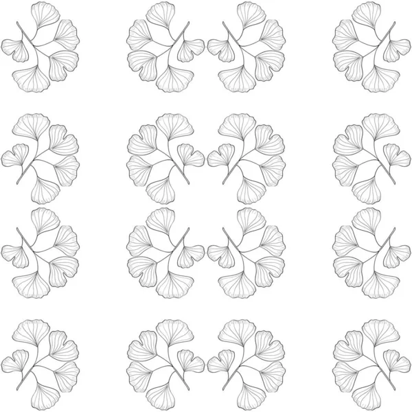 Ginkgo Biloba, yapraklar, pürüzsüz 3