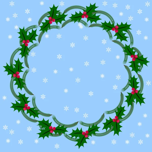 Noel çelengi, kutsal ve köknar dalları