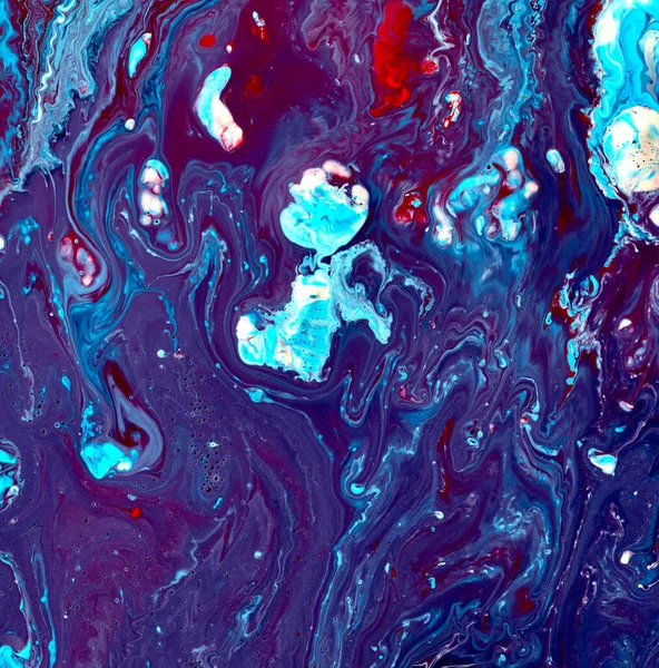 Textura Acrílica Con Patrón Mármol Fondo Pintura Abstracta — Foto de Stock