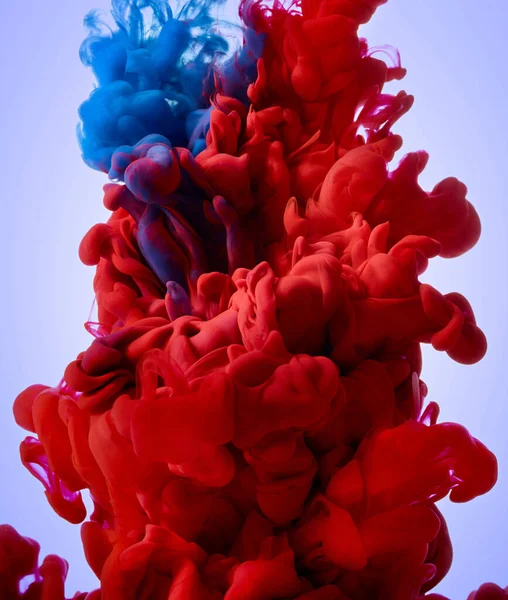 Абстрактный Всплеск Краски Синей Спине — стоковое фото