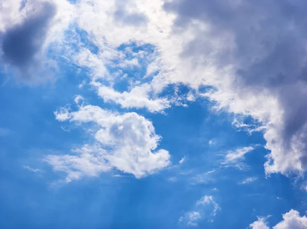 Tag Blauer Himmel Mit Wolken — Stockfoto