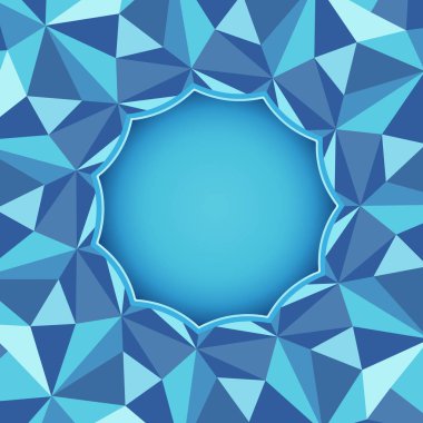 Arka plan buz veya kristal ile